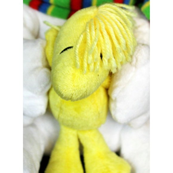 2011 Gemmy Peanuts Snoopy Woodstock Christmas Animated Plush Stuffed Animal 12" - Picture 6 of 12